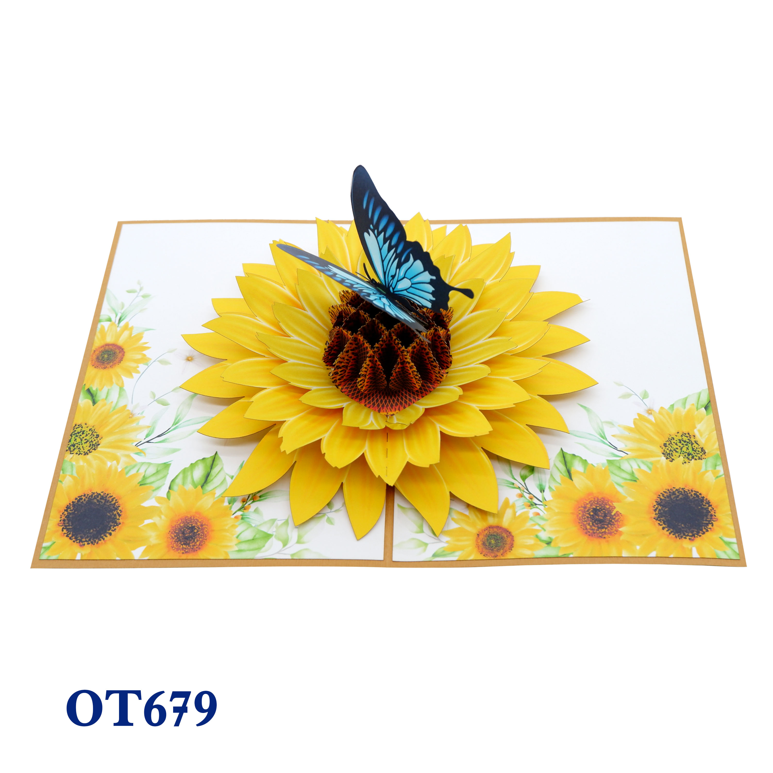 Sunflower Pop Up Card