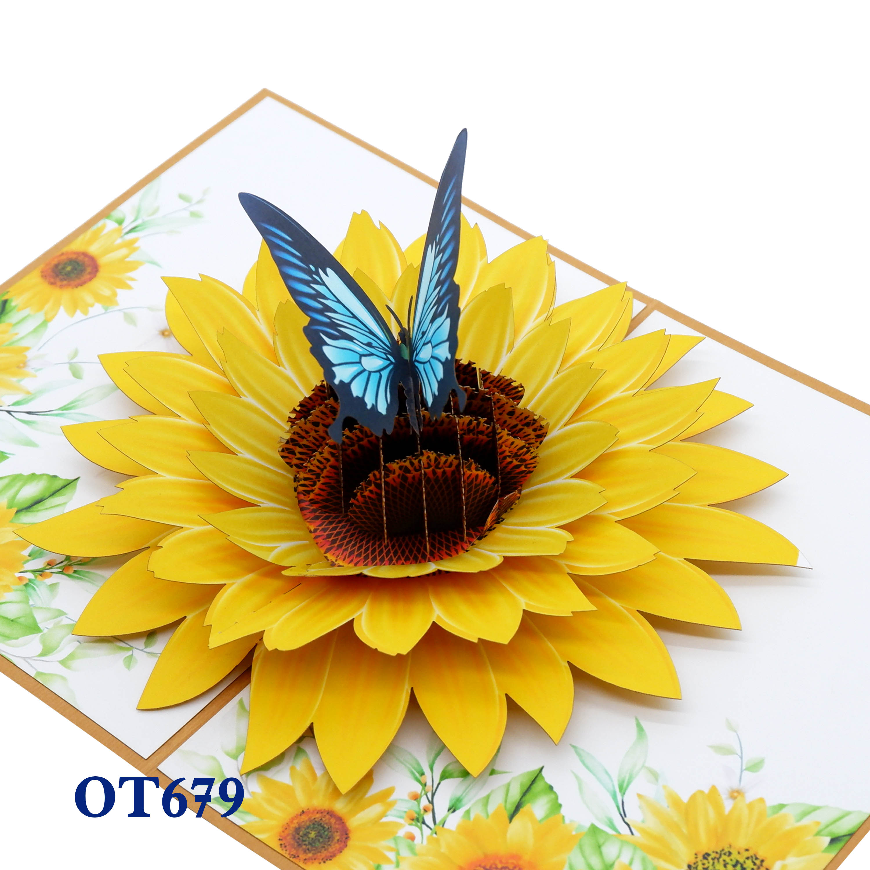 Sunflower Pop Up Card