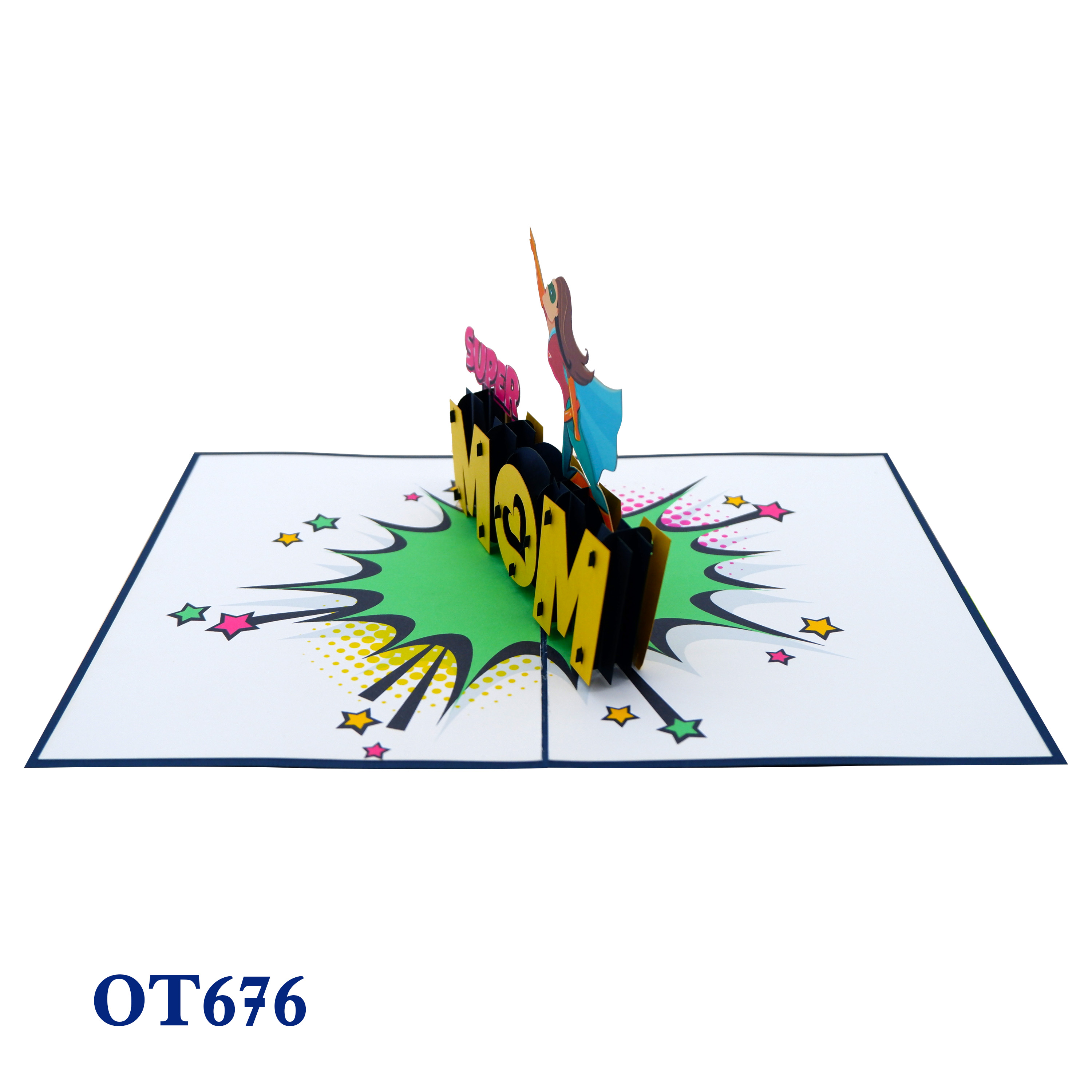 Super Mom 2 Pop Up Card