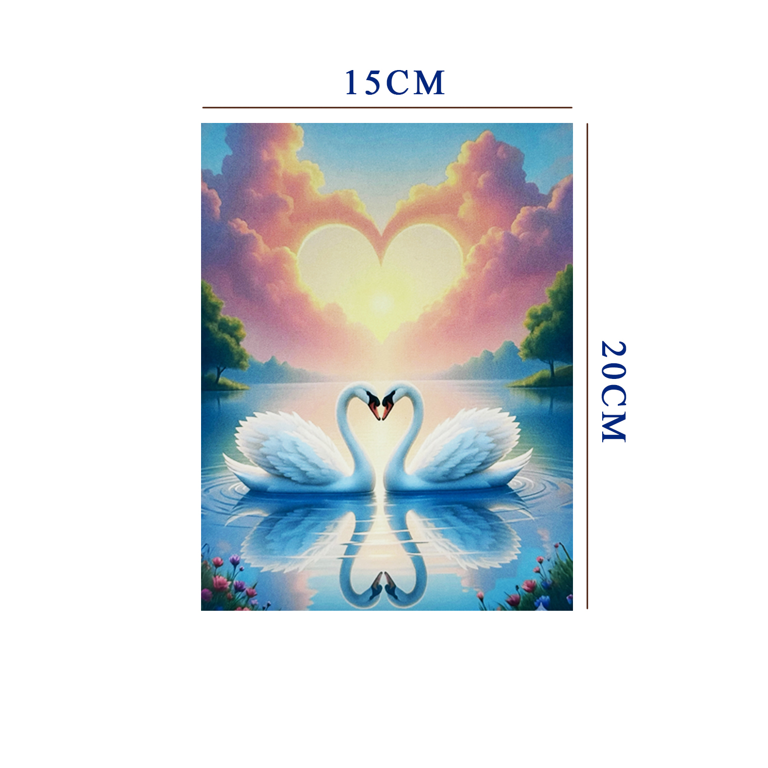 Swan Love Pop-up Card