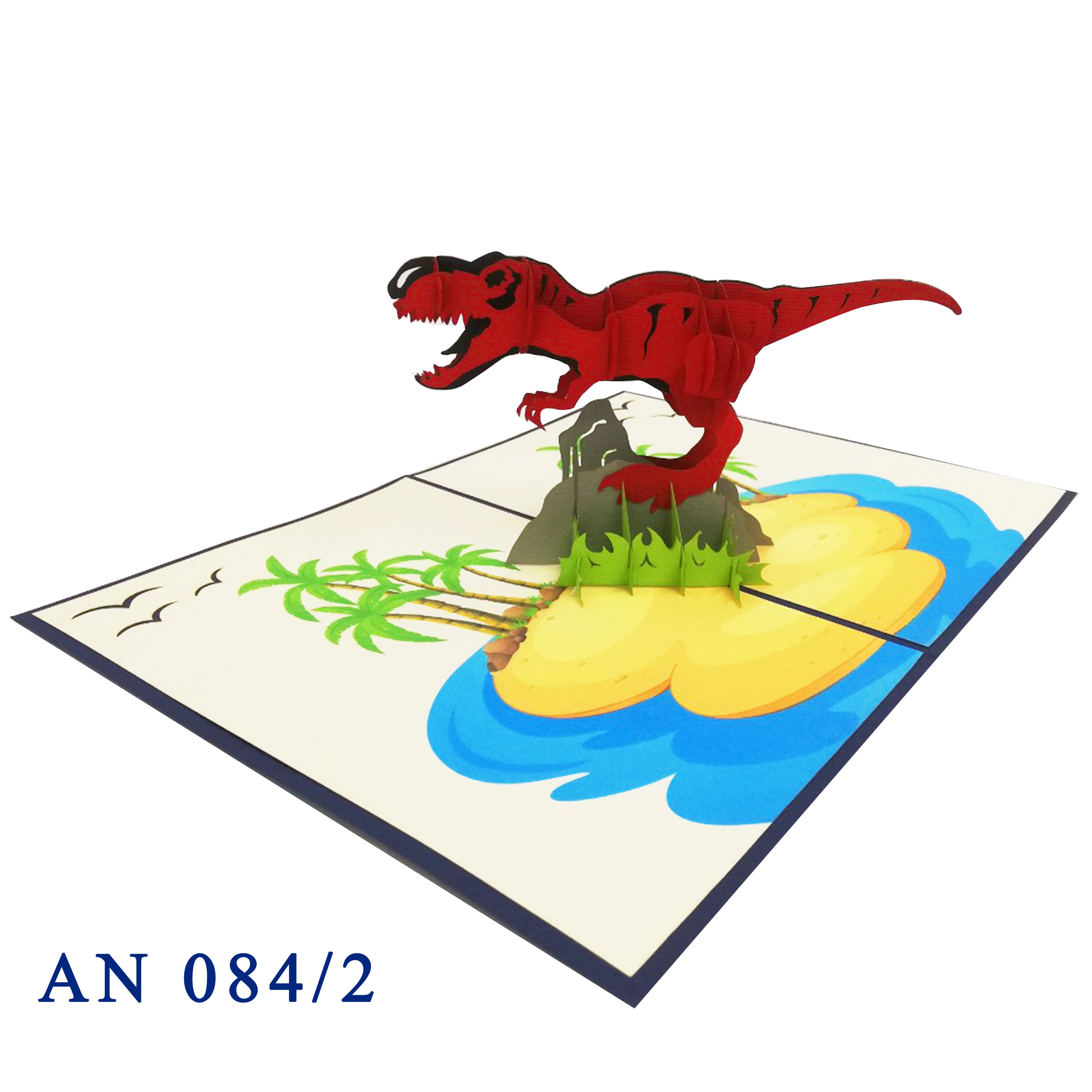 T-rex Dinosaur Pop Up Card