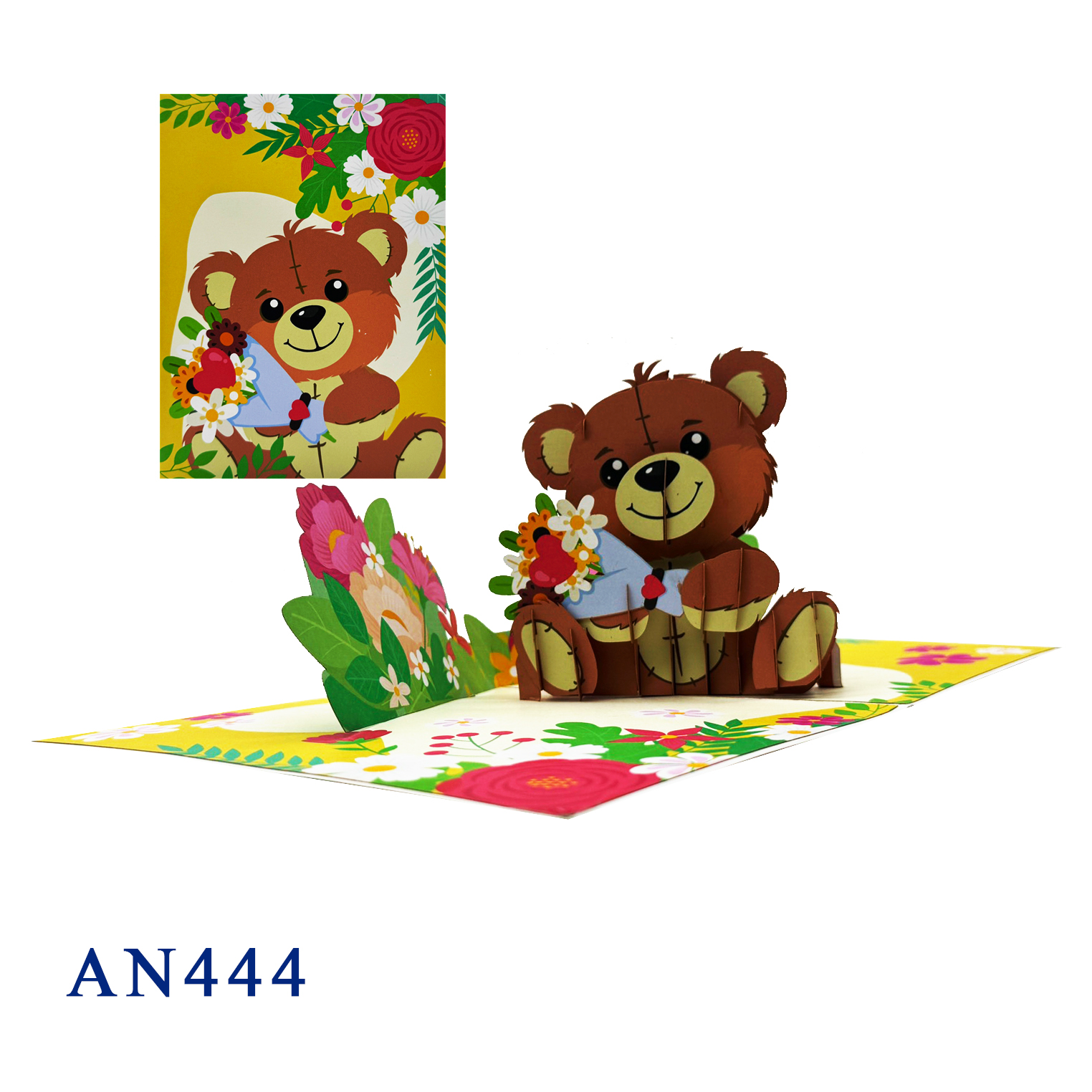 Teddy Bear Pop Up Card