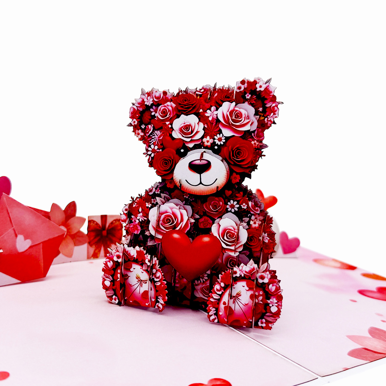 Teddy Love Pop-up Card