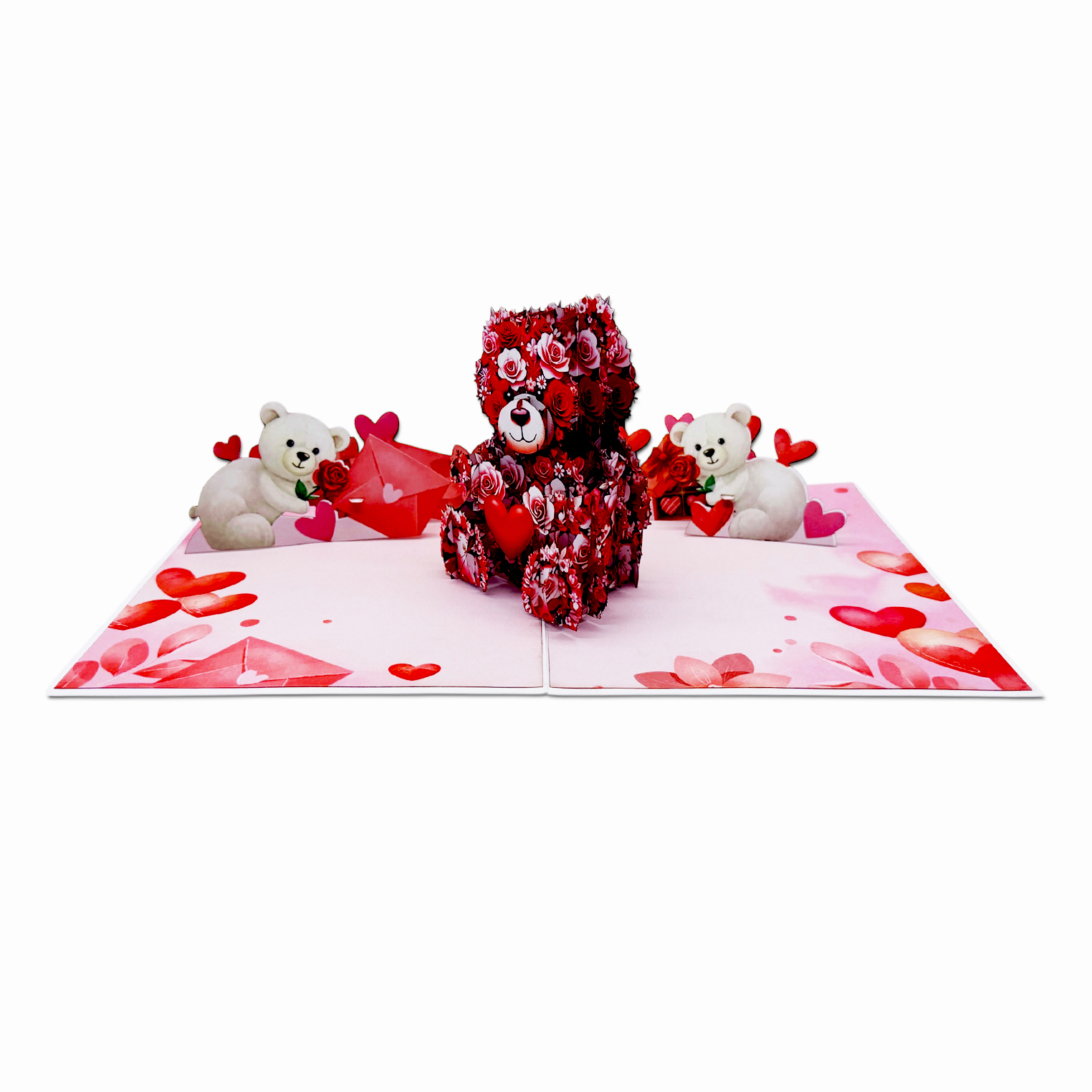 Teddy Love Pop-up Card