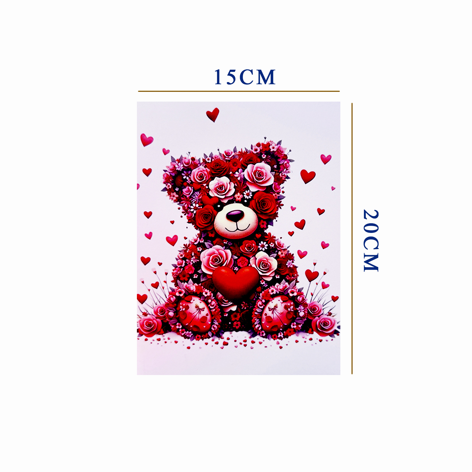 Teddy Love Pop-up Card