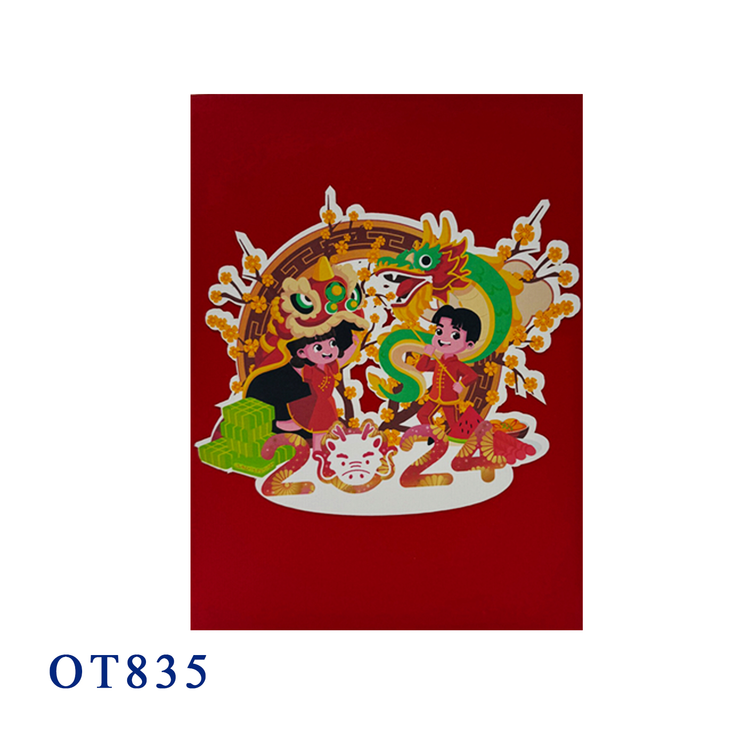 TET Lunar New Year Pop Up Card