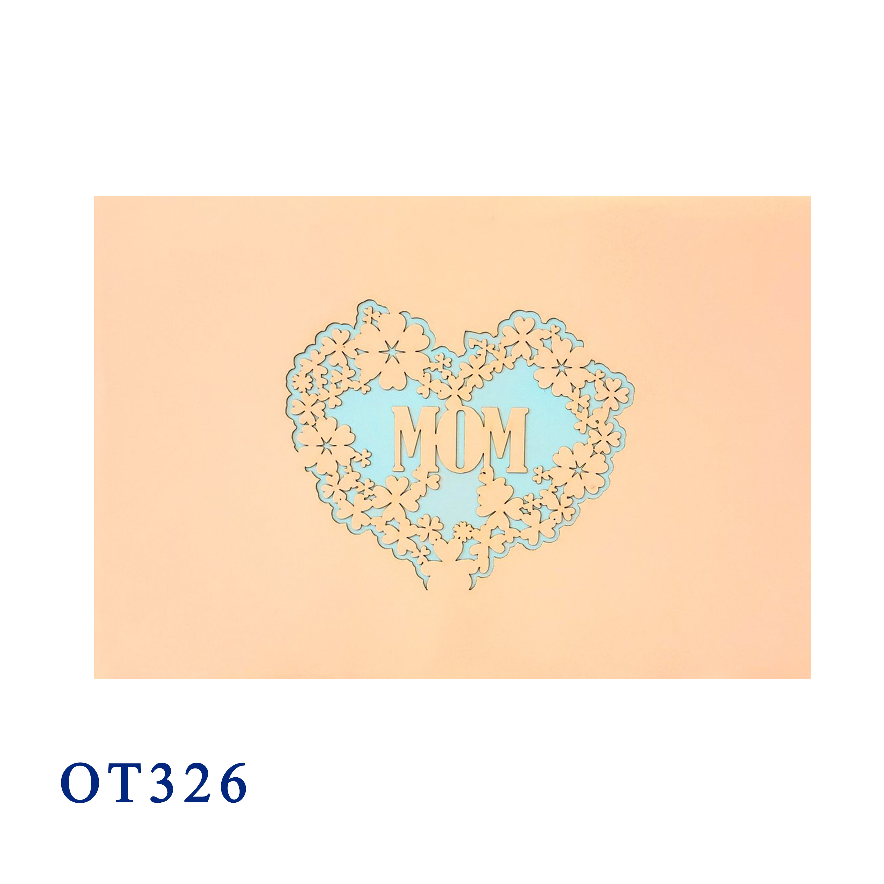 Thank You Mom Pop Up Card