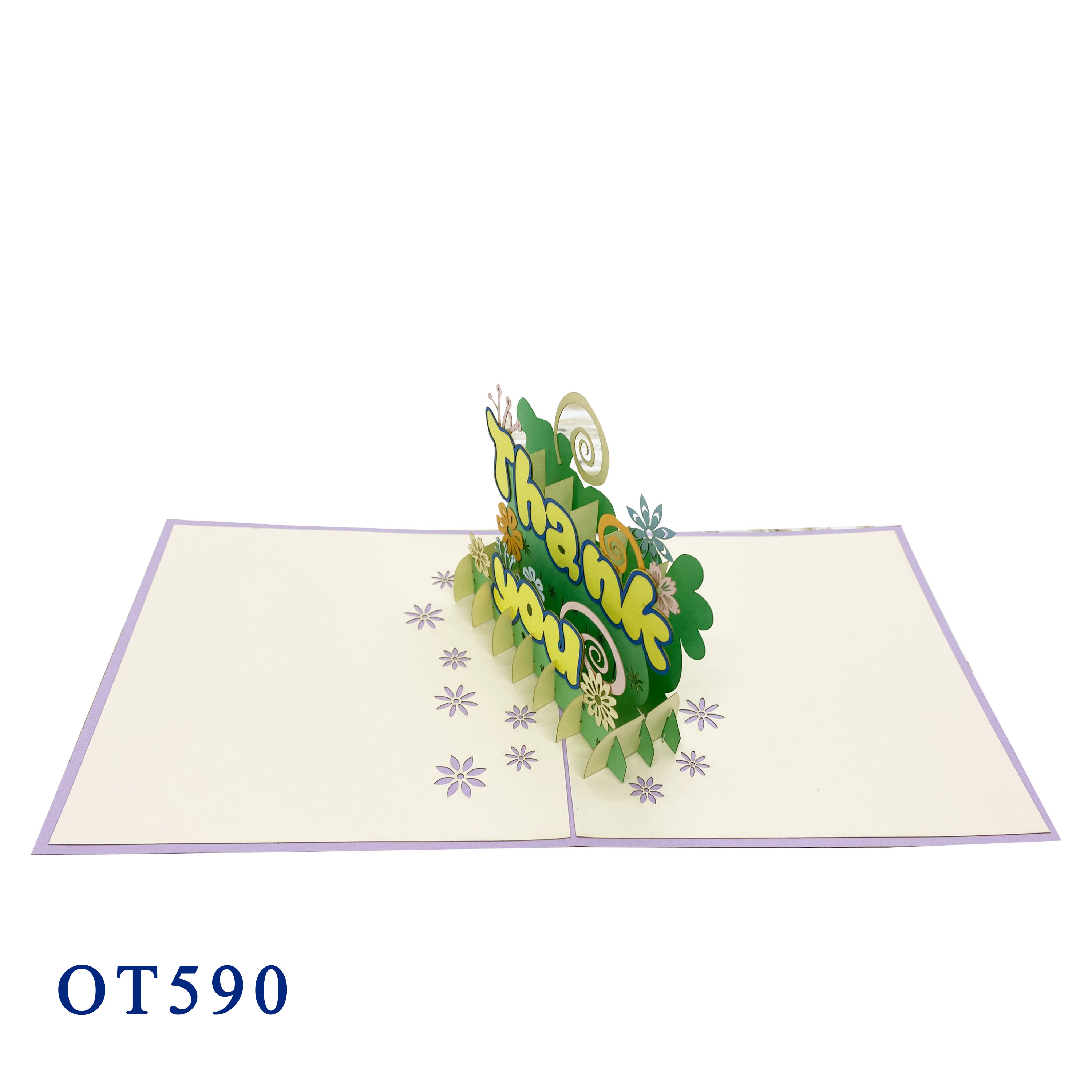 Thank You 2 Pop Up Card