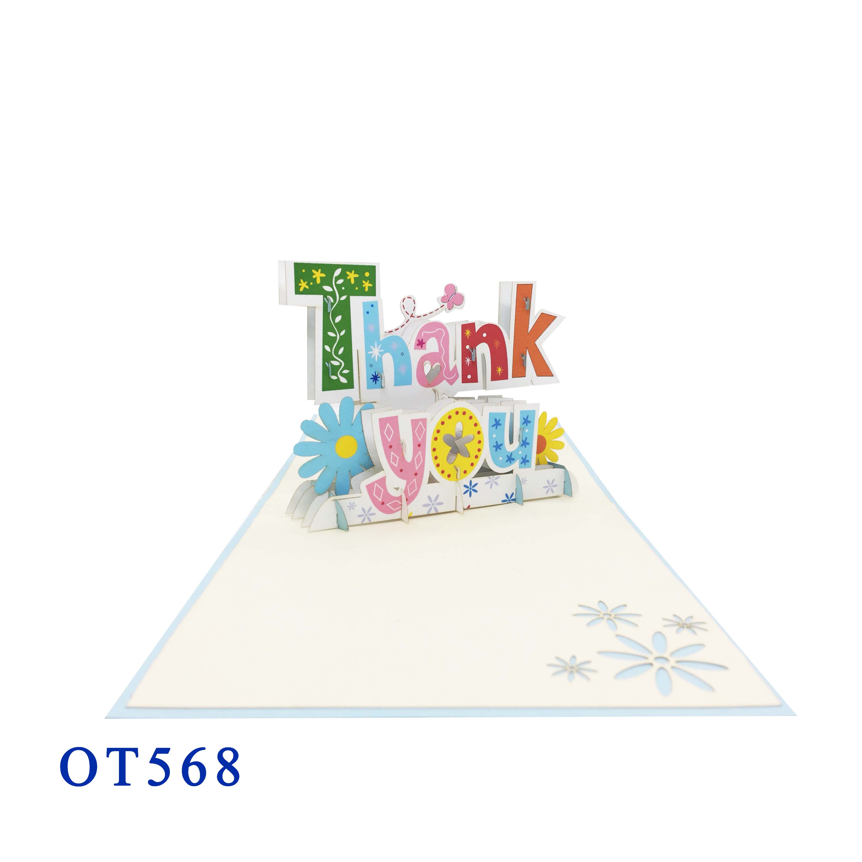 Thank You Pop Up Card