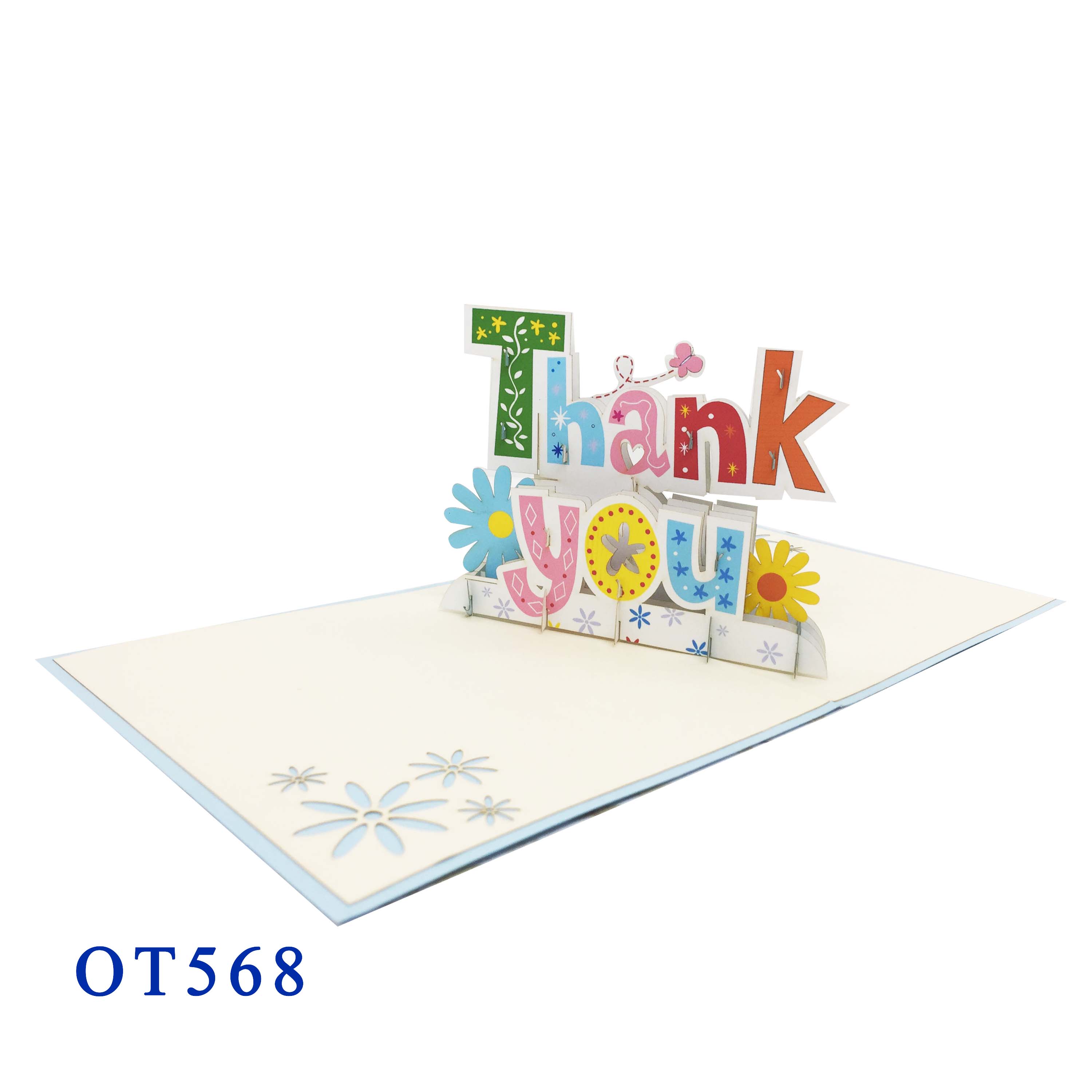 Thank You Pop Up Card