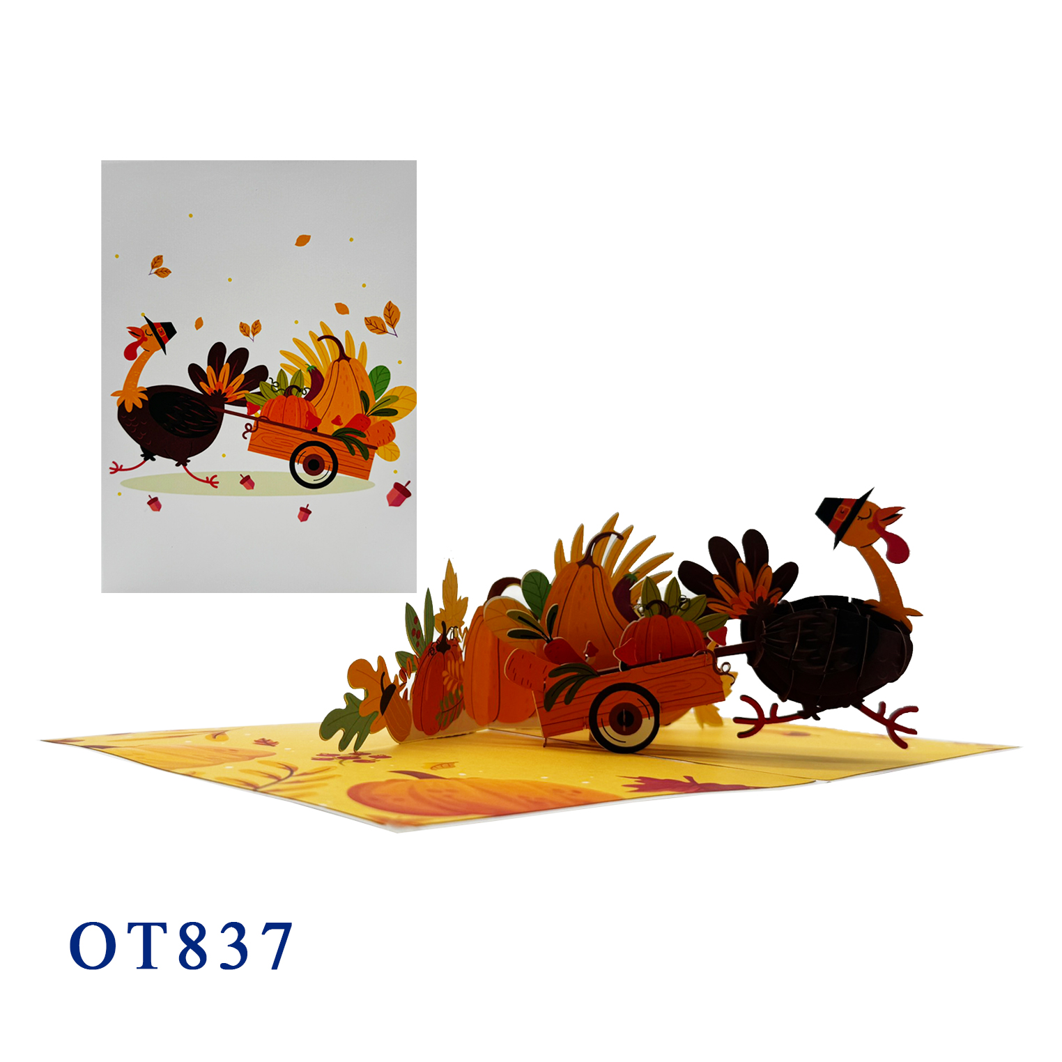 Thanks Giving Pop Up Card