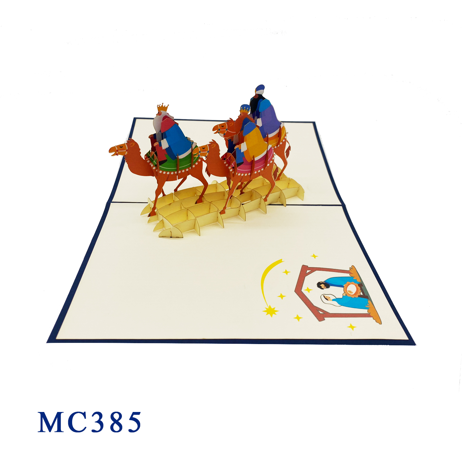 Three Wise Men Pop Up Card