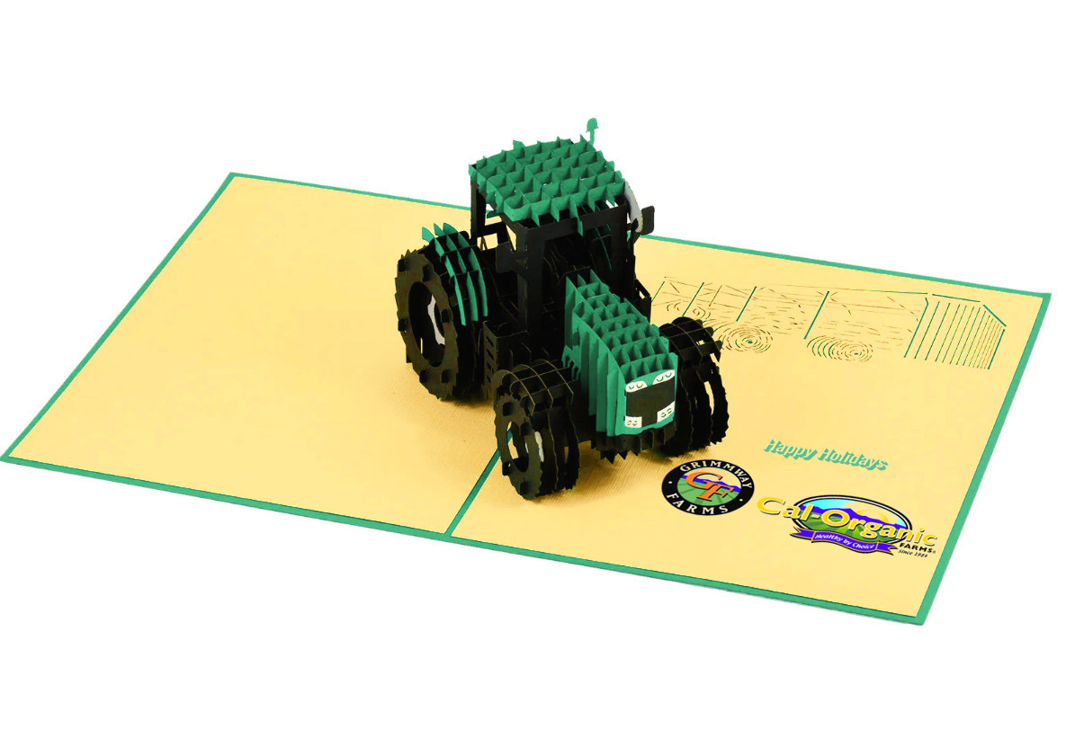 Tractor Pop Up Card