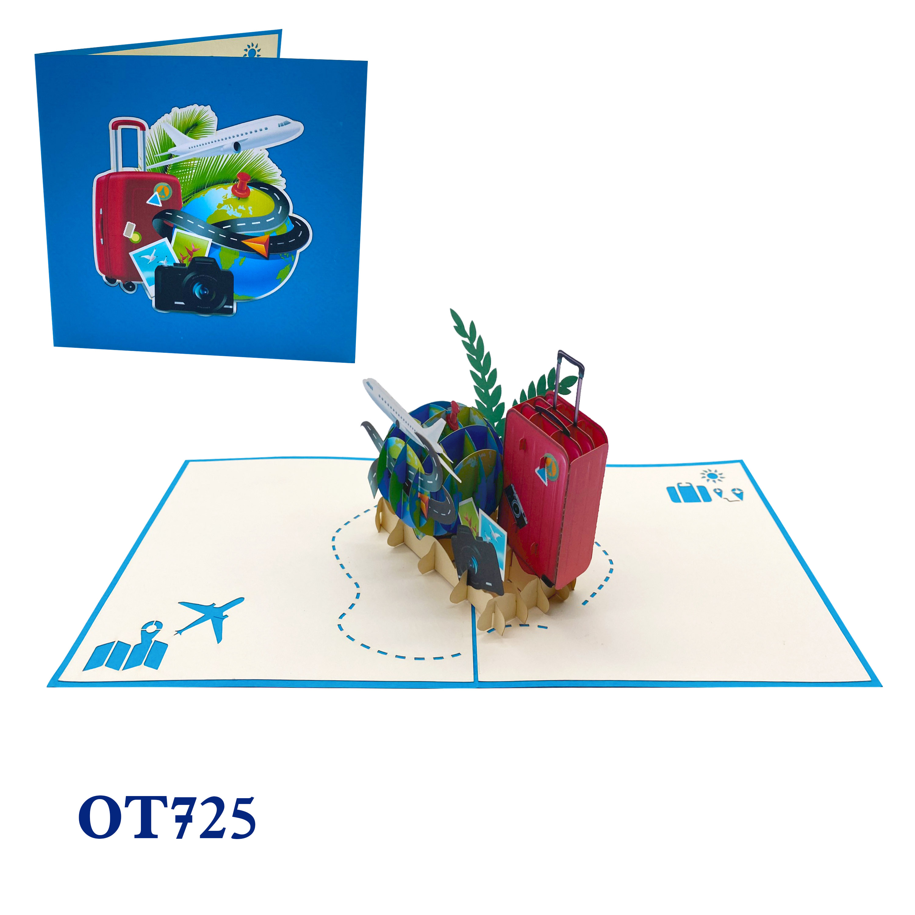 Travel Pop Up Card
