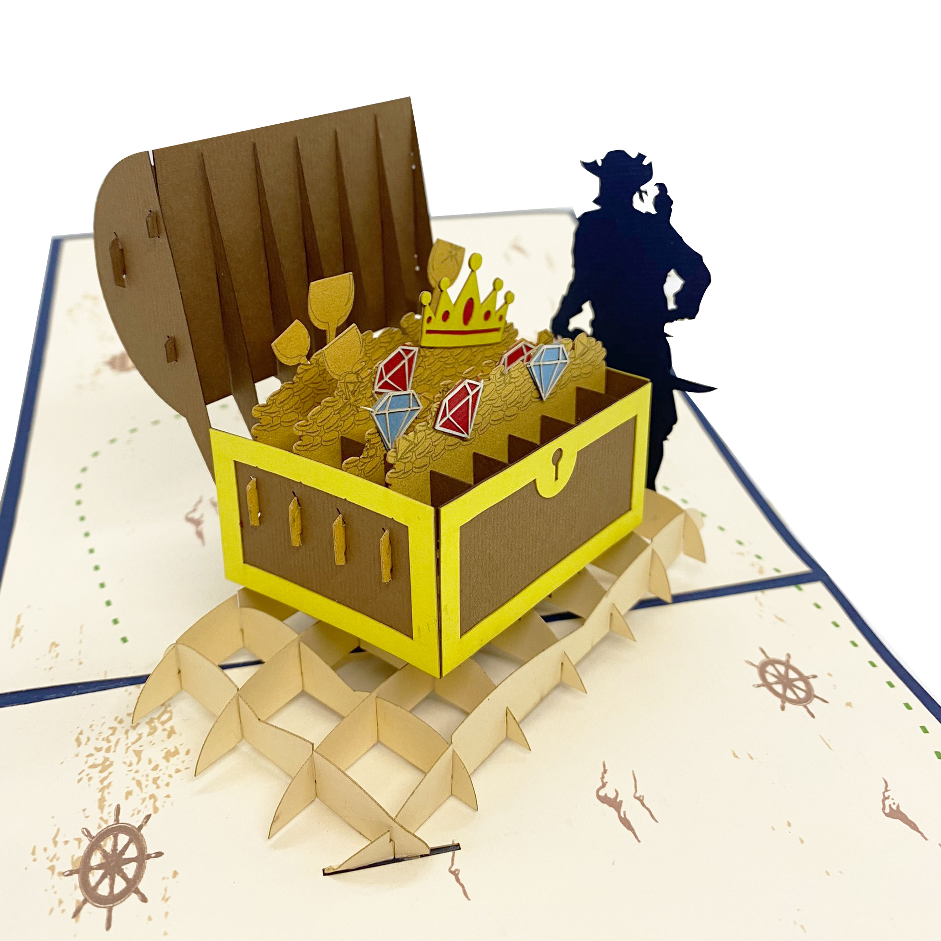 Treasure Pop Up Card