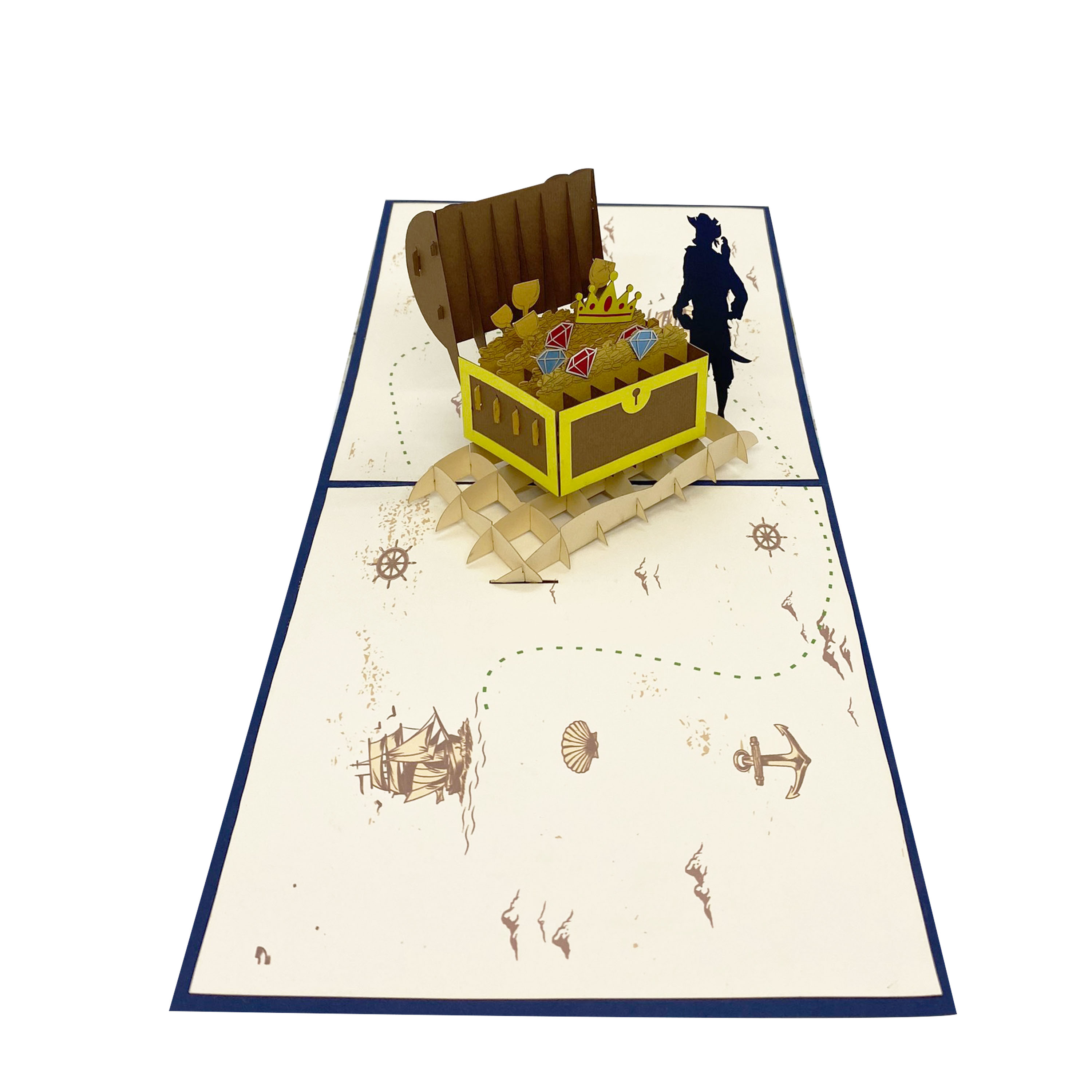 Treasure Pop Up Card