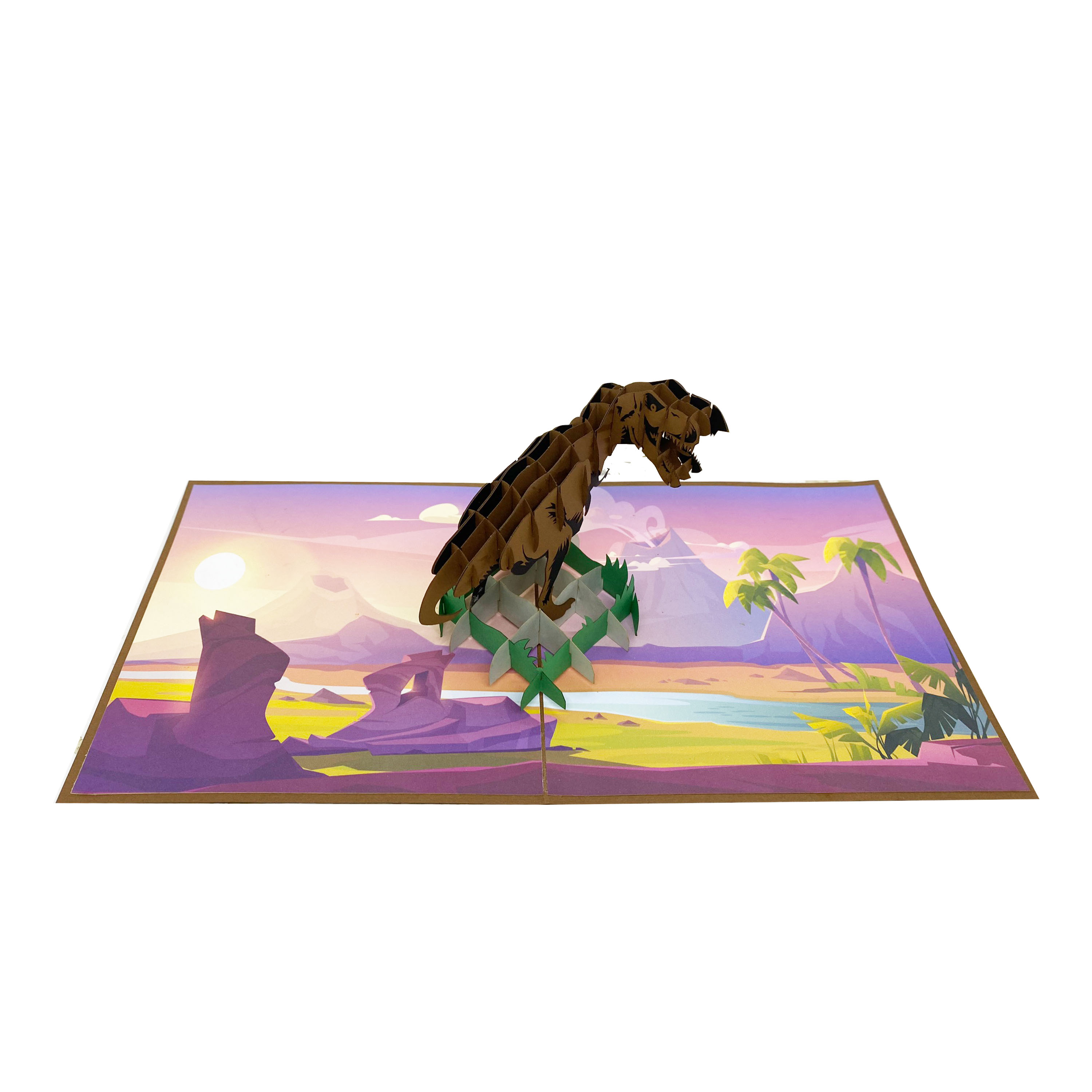 T Rex Pop Up Card