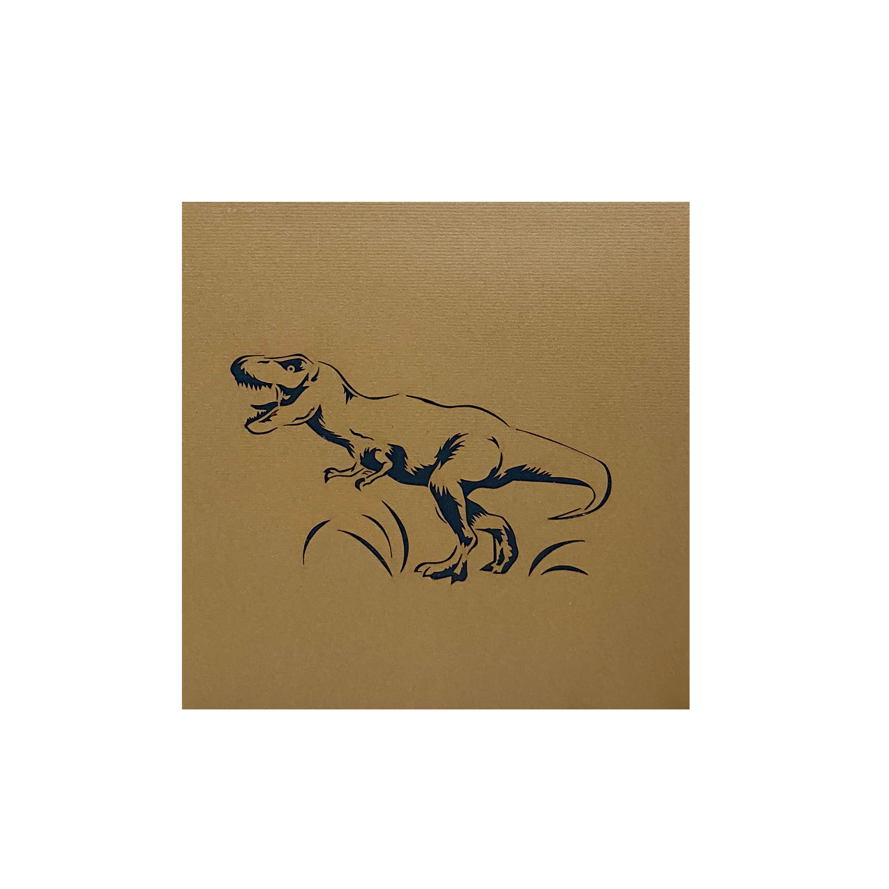 T Rex Pop Up Card
