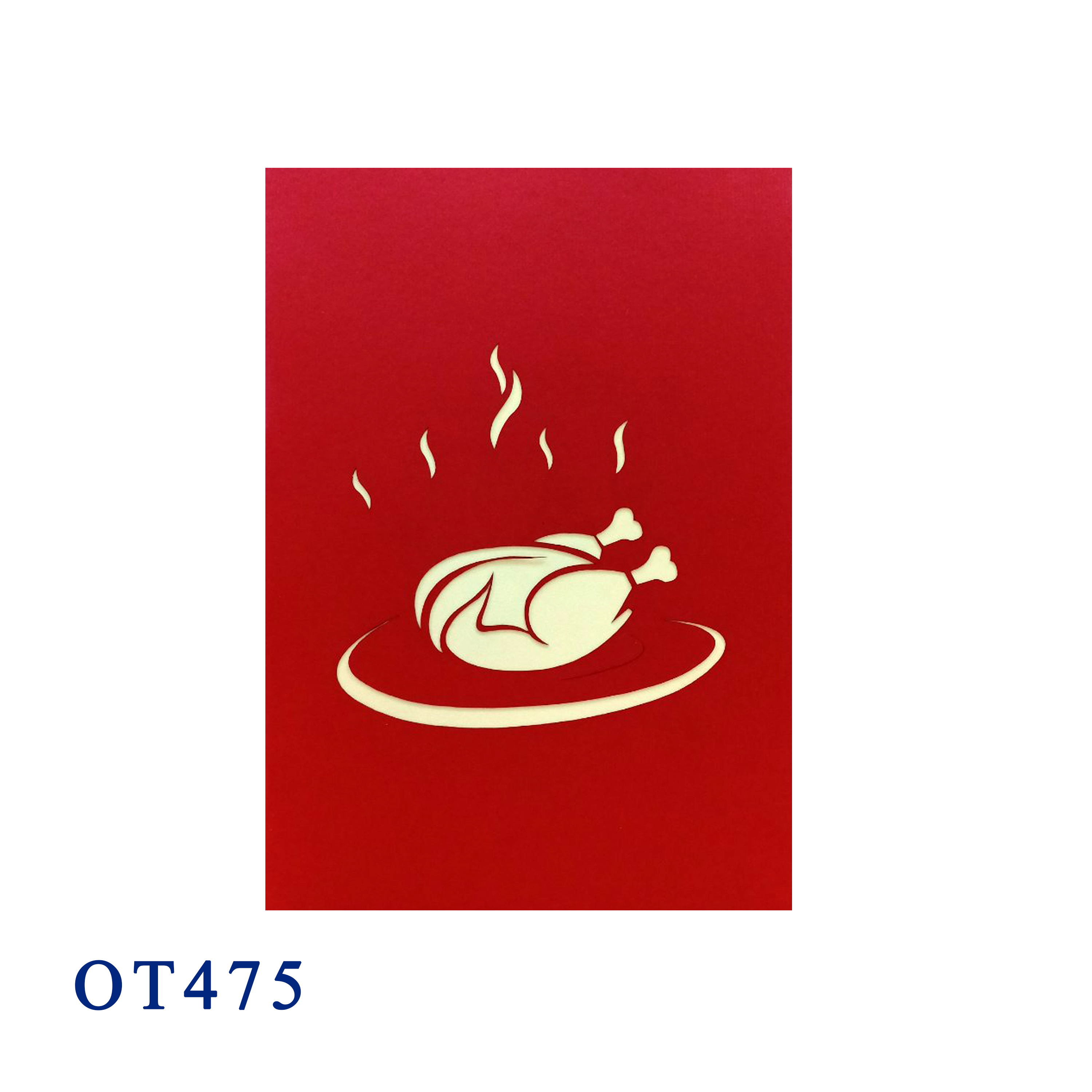 Thanksgiving Turkey Pop Up Card