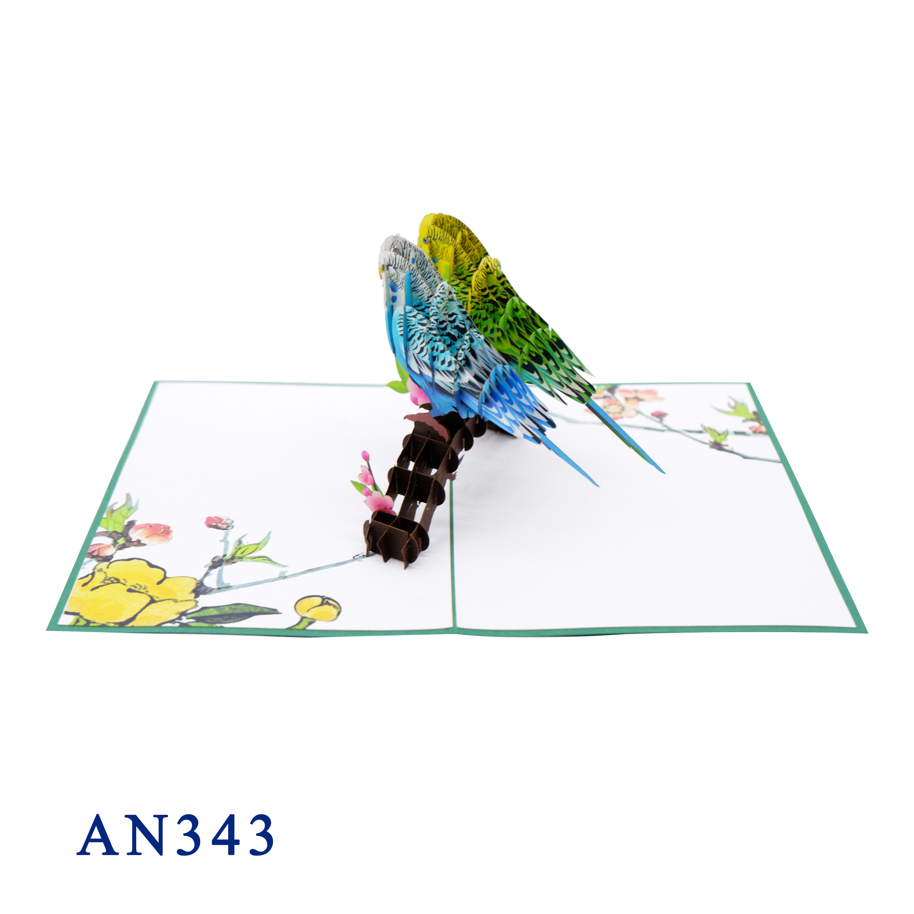 Lovely Birds Pop Up Card