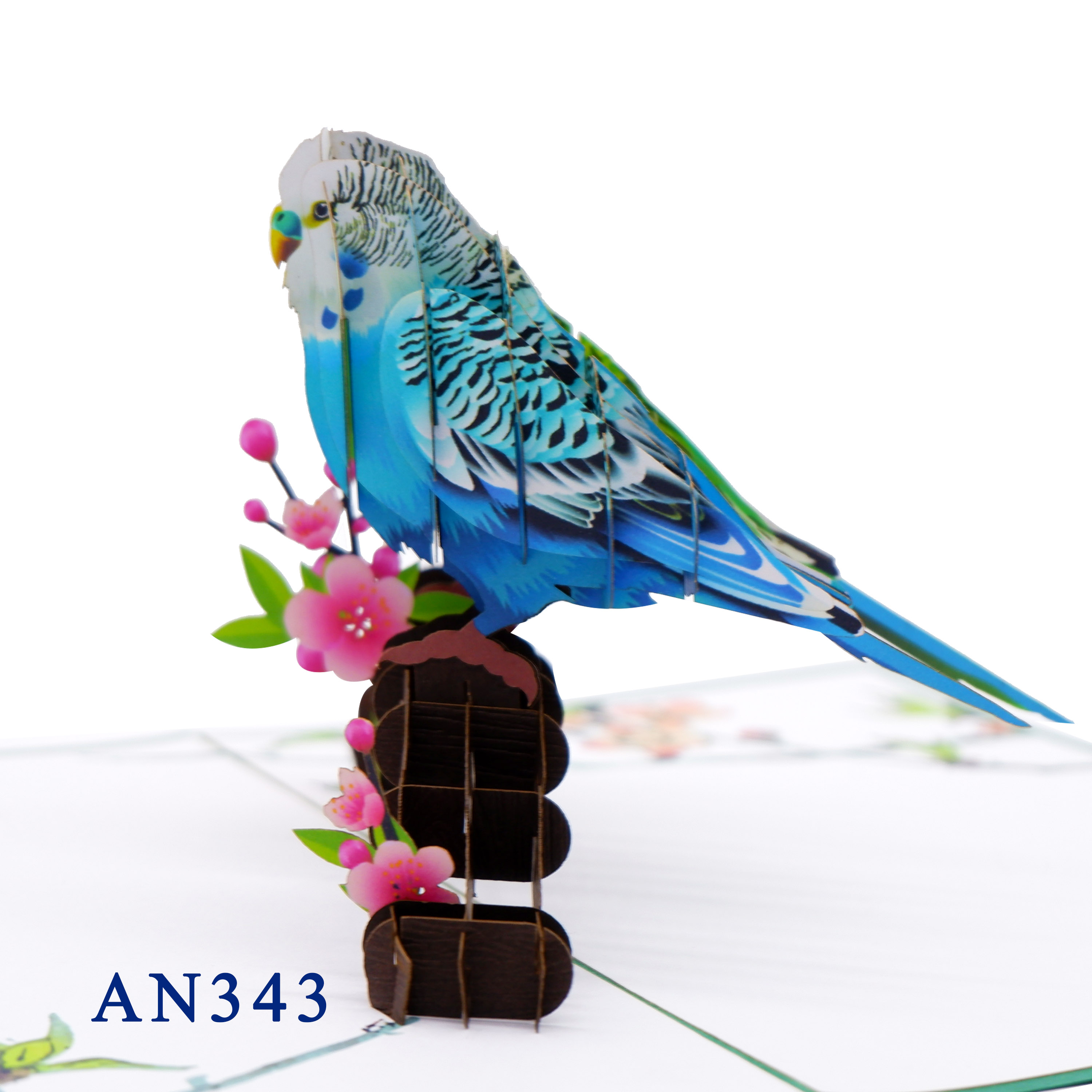 Lovely Birds Pop Up Card