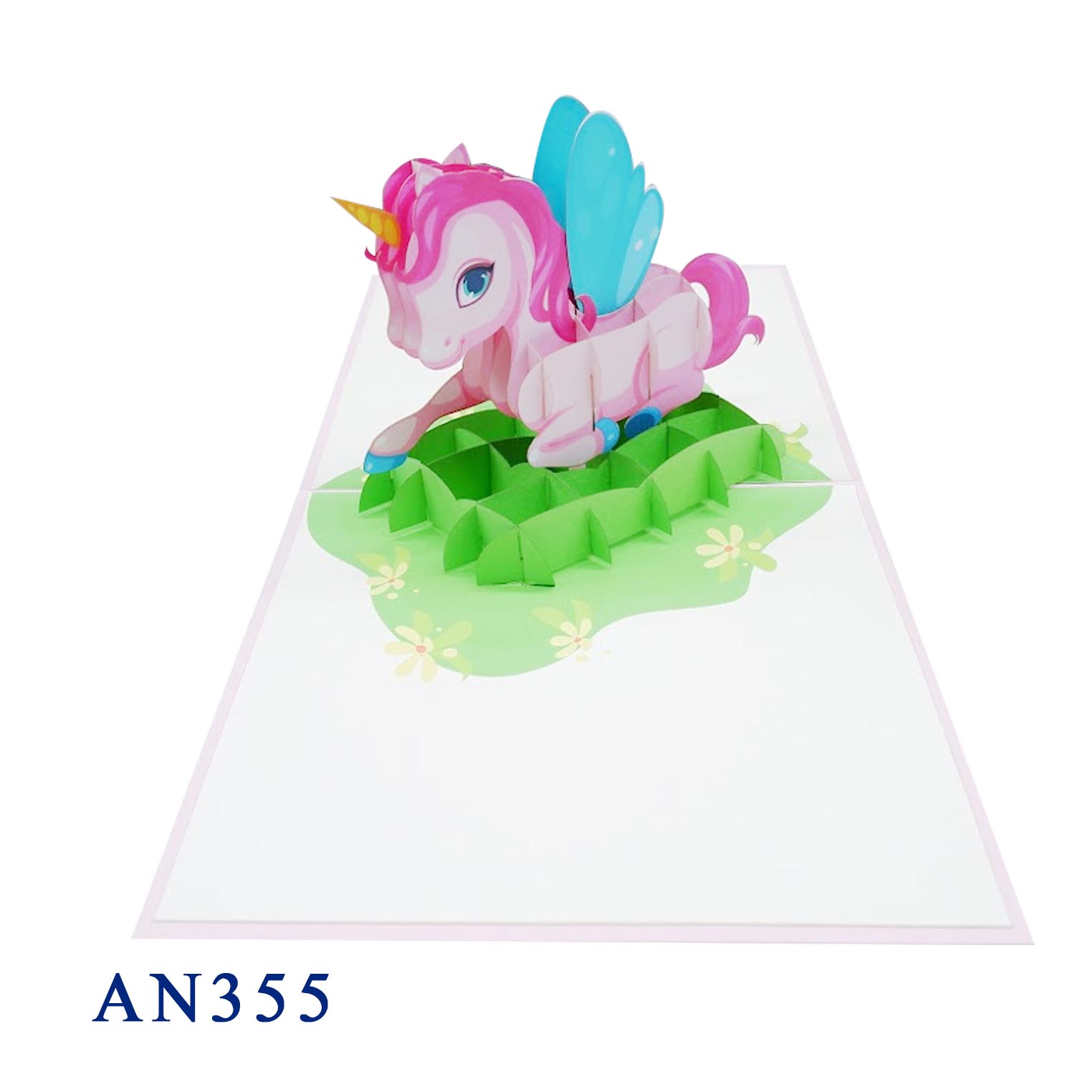 Unicorn Pop Up Card