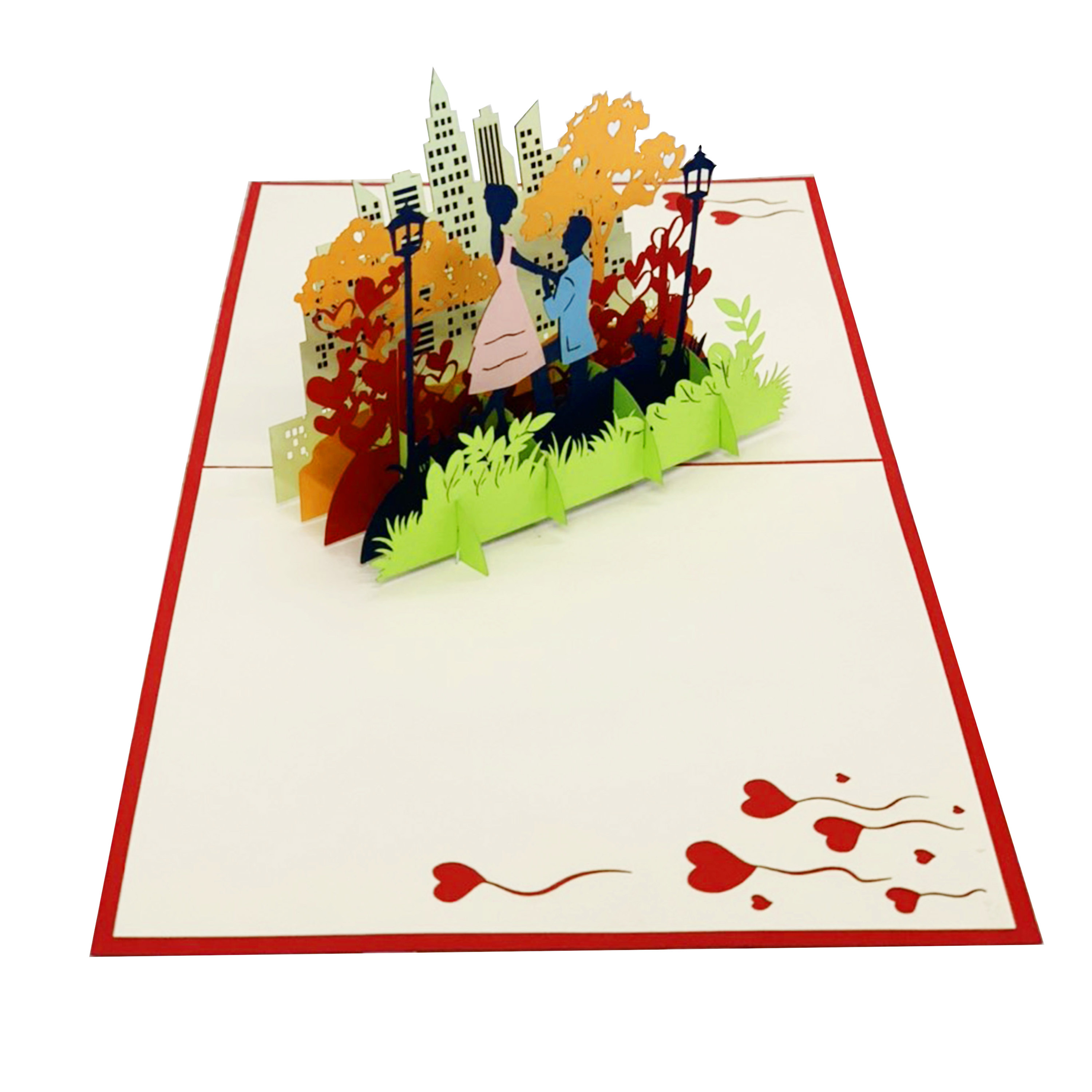 Engagement Pop Up Card