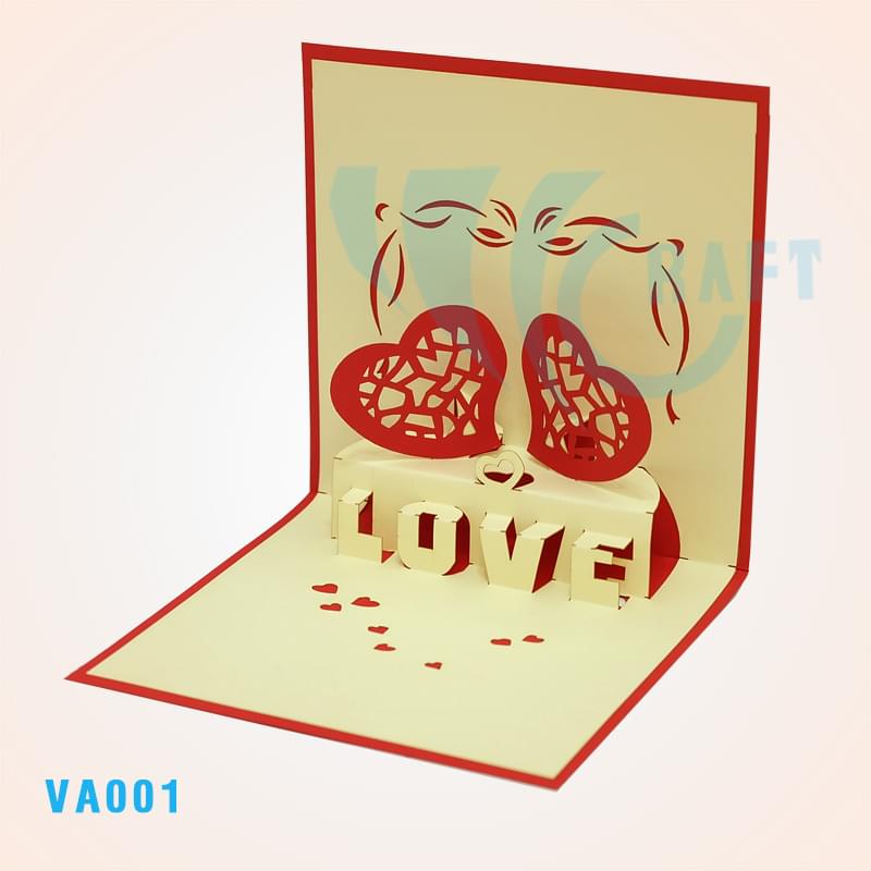 You And Me Pop Up Card