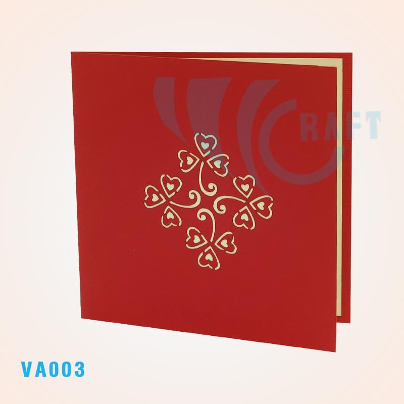 My Love Pop Up Card