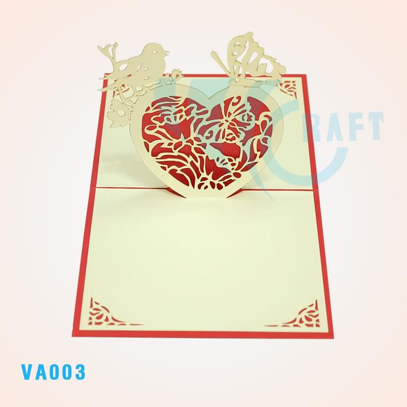 My Love Pop Up Card