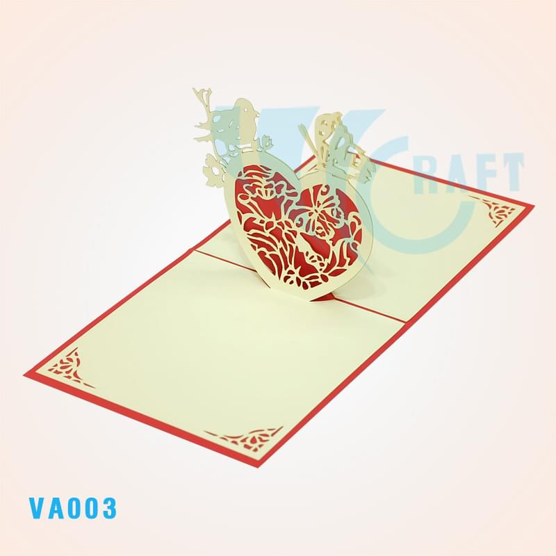 My Love Pop Up Card