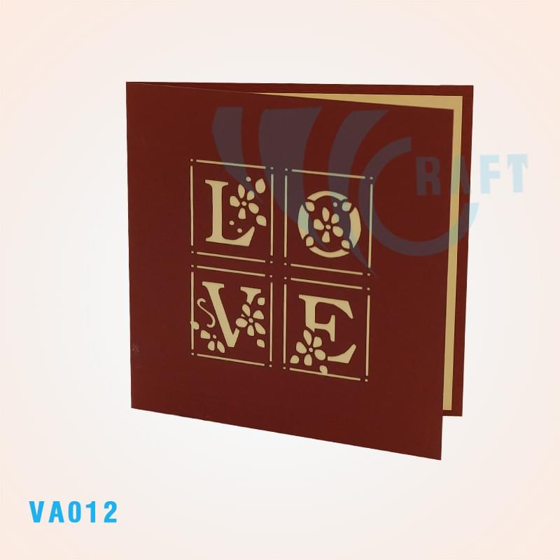Lovey-dovey Pop Up Card 1