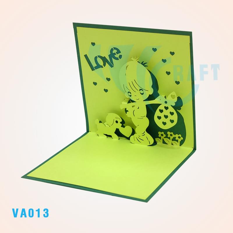 Lovey-dovey Pop Up Card 2