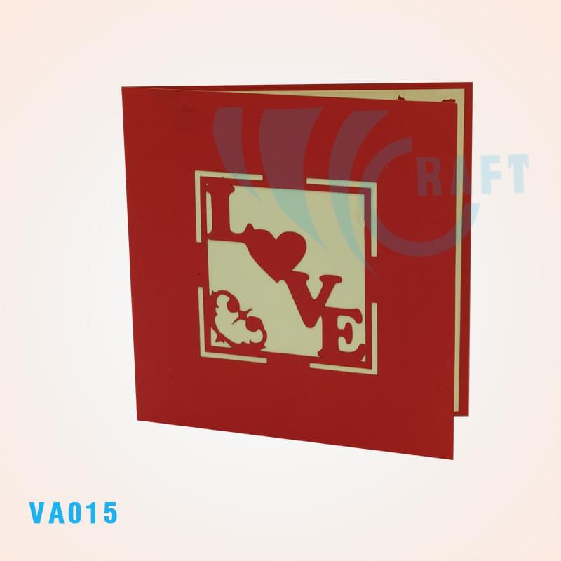 Love Pop Up Card