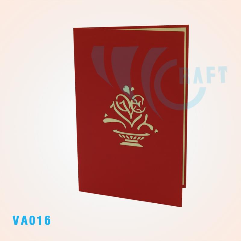 Love Angels Pop Up Card