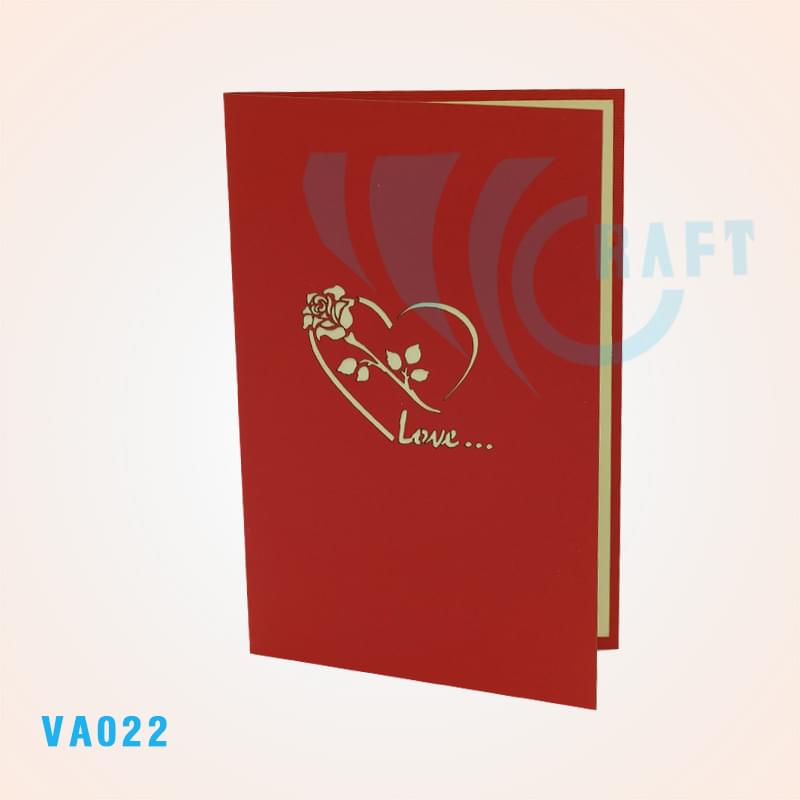 The Kiss Pop Up Card 4