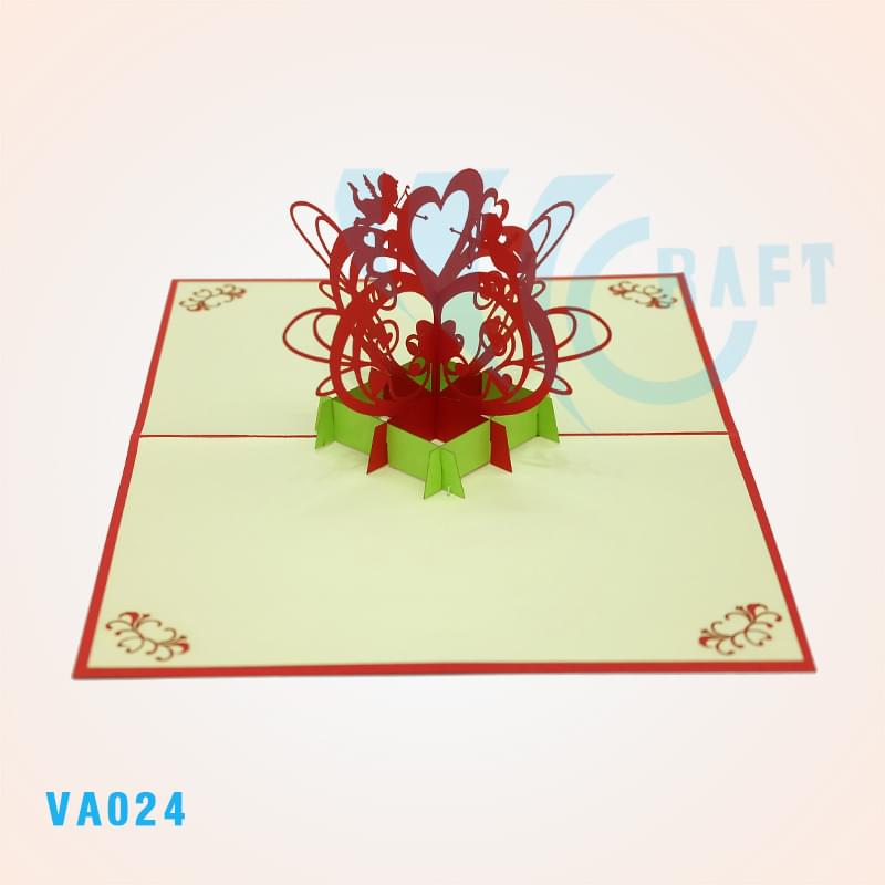 Valentine's Day Pop Up Card
