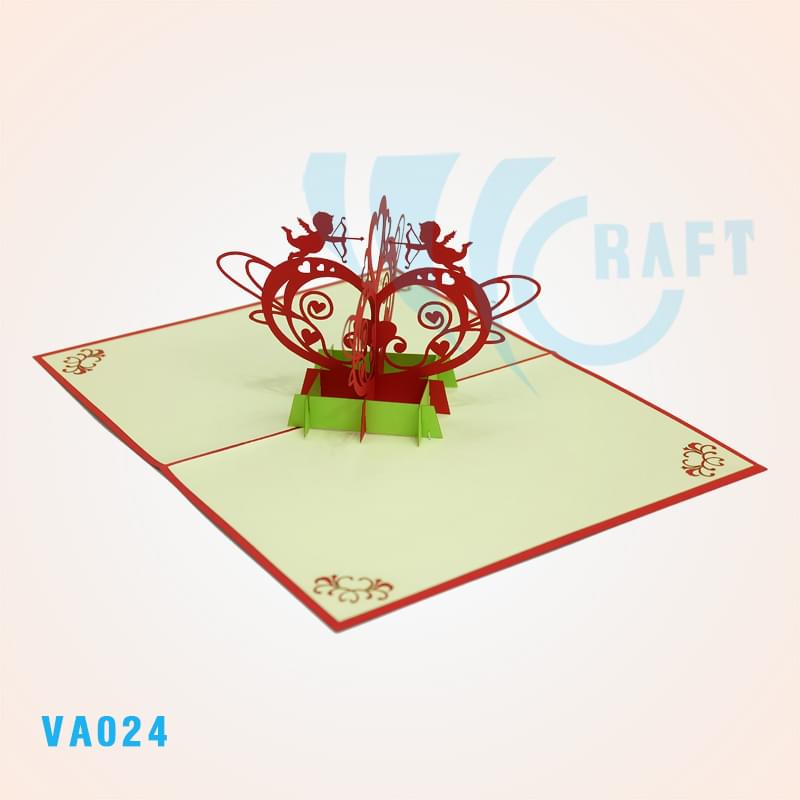 Valentine's Day Pop Up Card