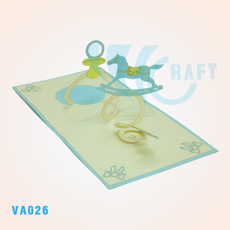 It's A Baby Pop Up Card