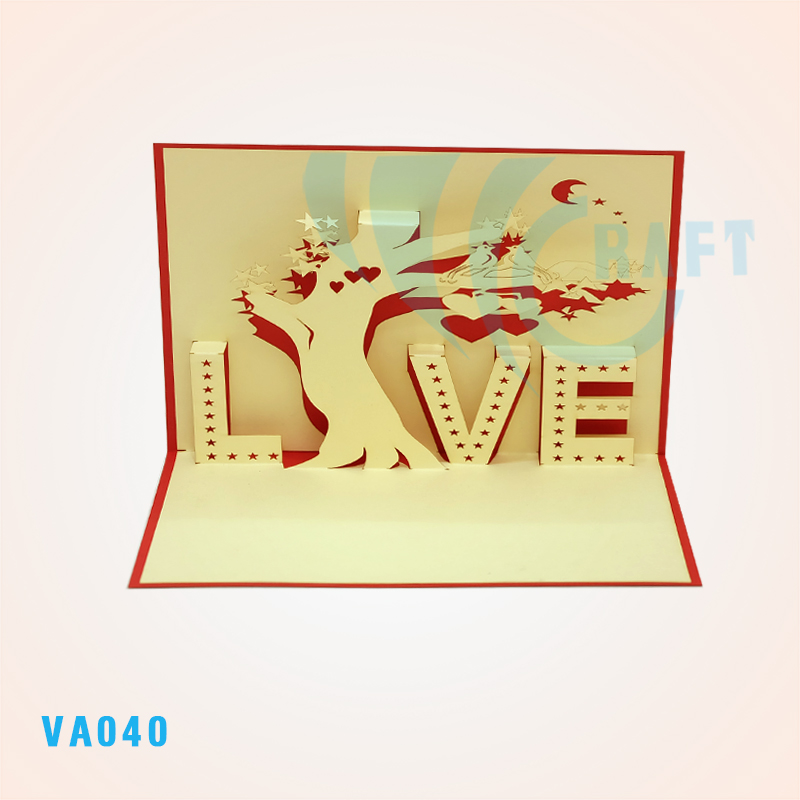 Love Tree Pop Up Card 3