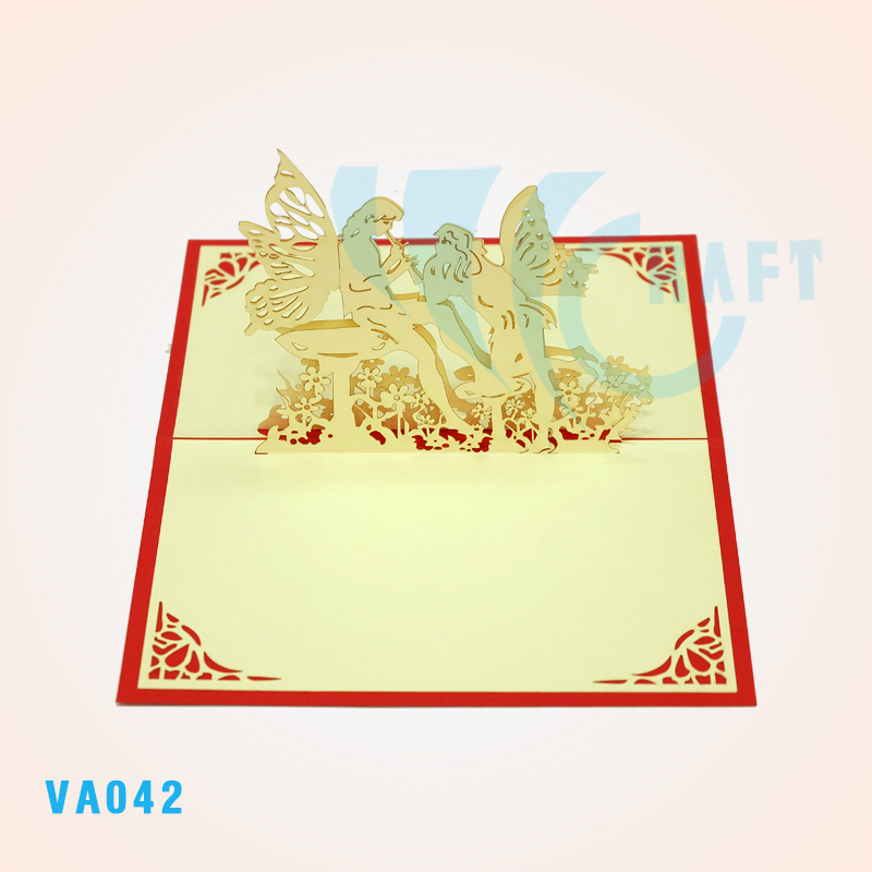 Love Angels Pop Up Card 2