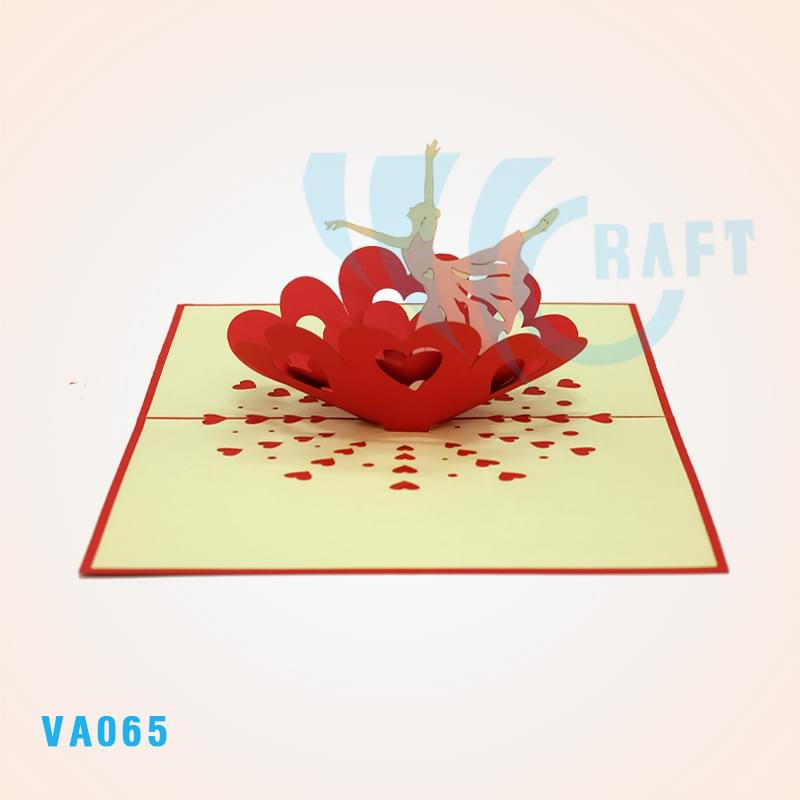 Valentine Pop Up Card 4