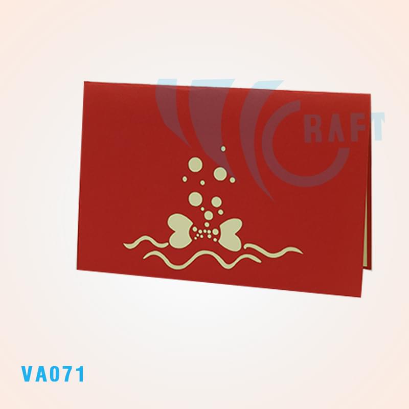 Loving Boat Pop Up Card