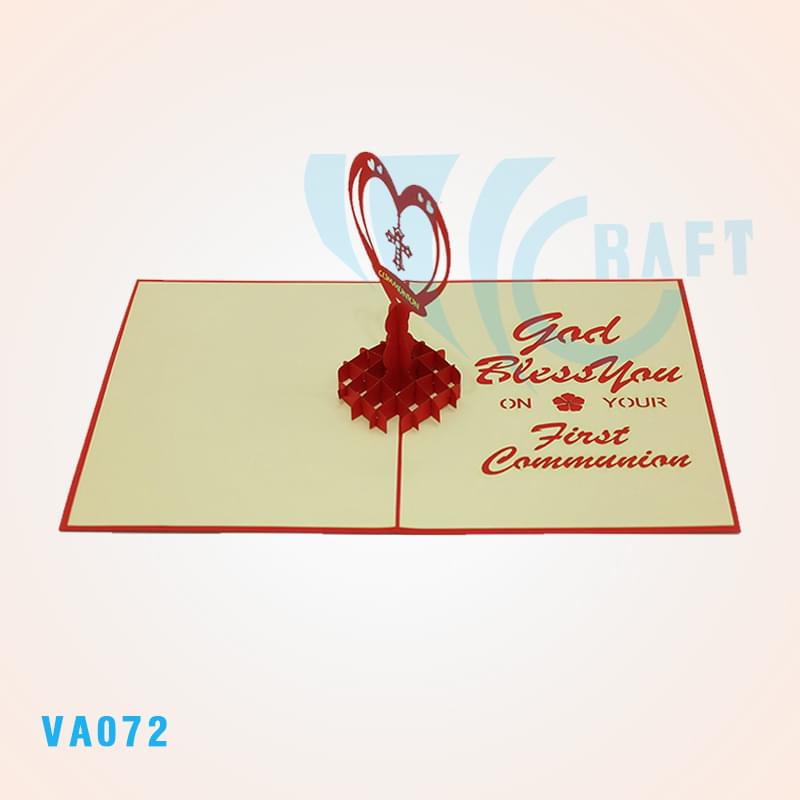 Heart 3D Pop Up Card