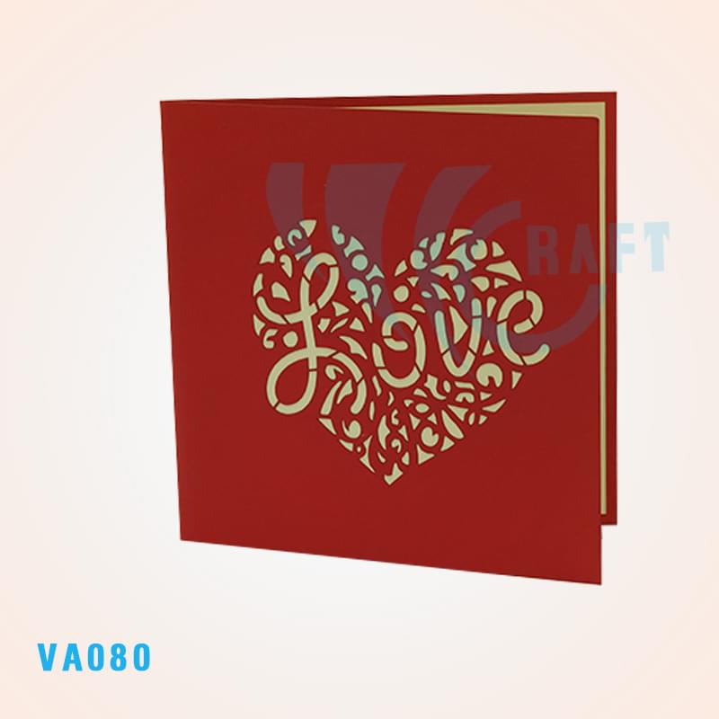 Heart Pop Up Card 2