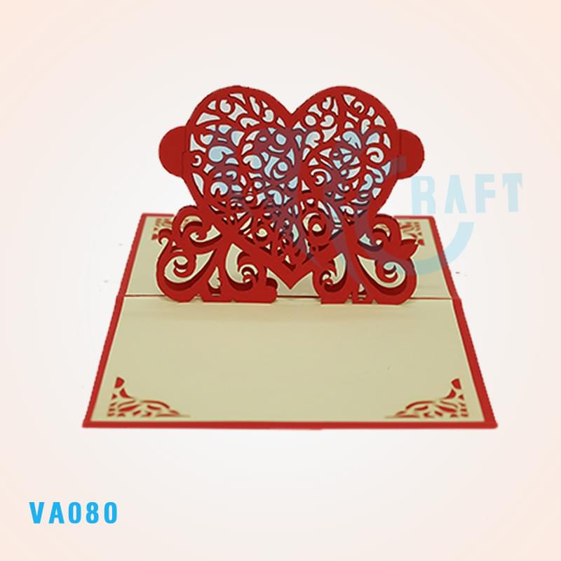 Heart Pop Up Card 2
