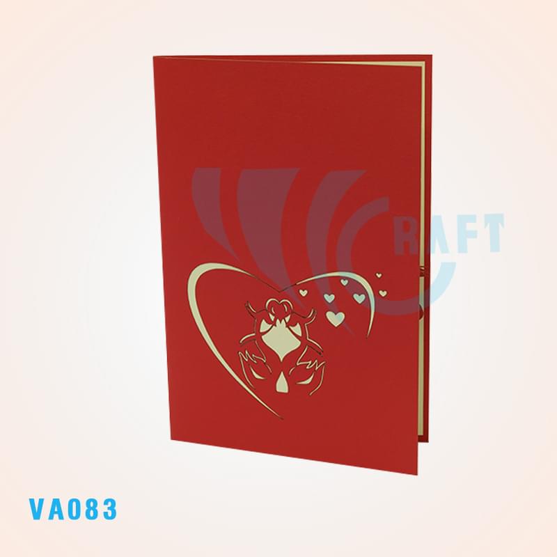 The Kiss Pop Up Card 5