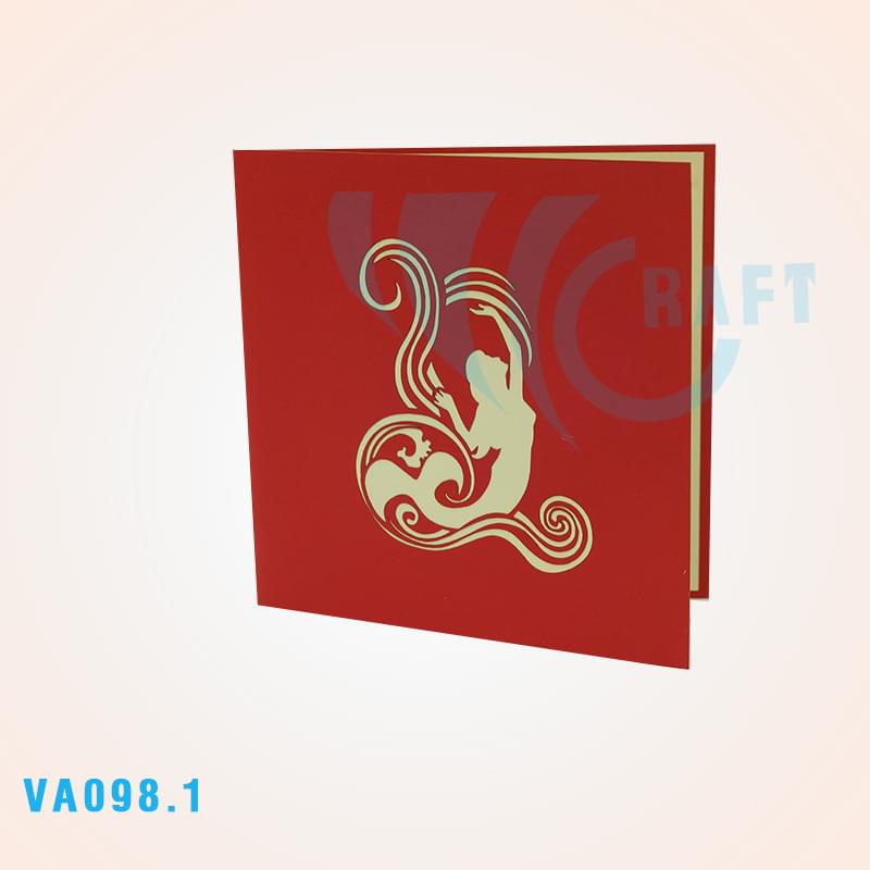 Mermaid Pop Up Card