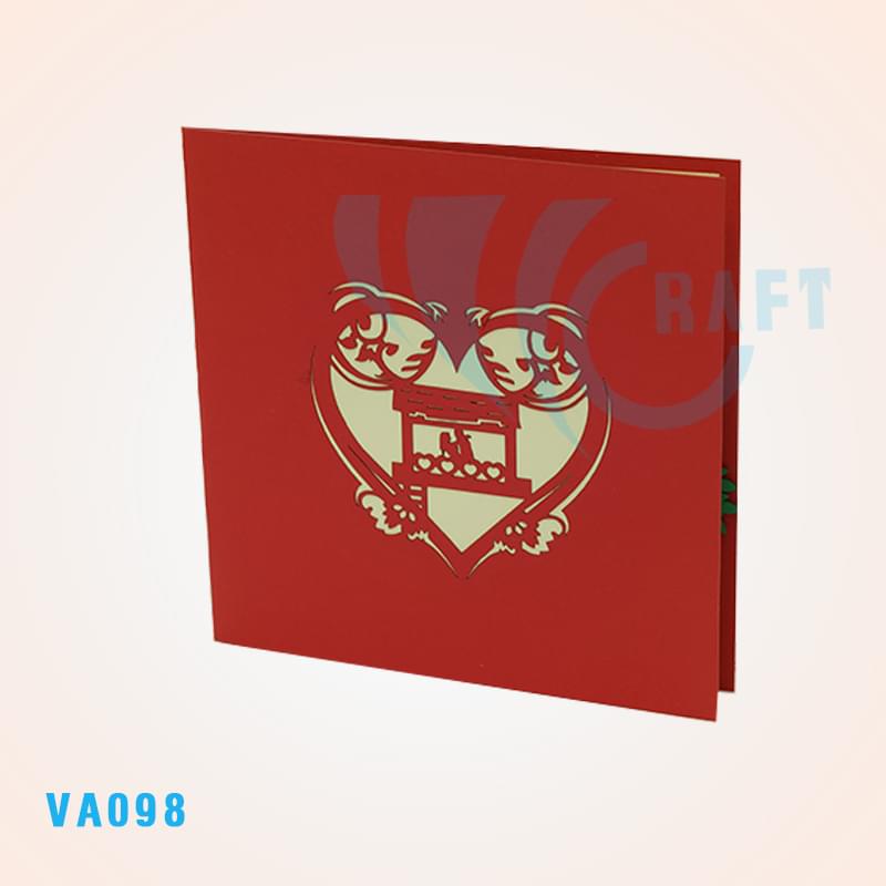 Happy House Pop Up Card 2