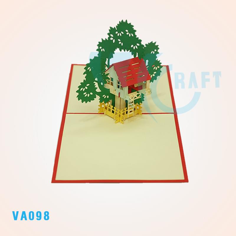 Happy House Pop Up Card 2
